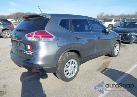 2016 Nissan Rogue S z USA, uszkodzony, nr VIN KNMAT2MT8GP594382